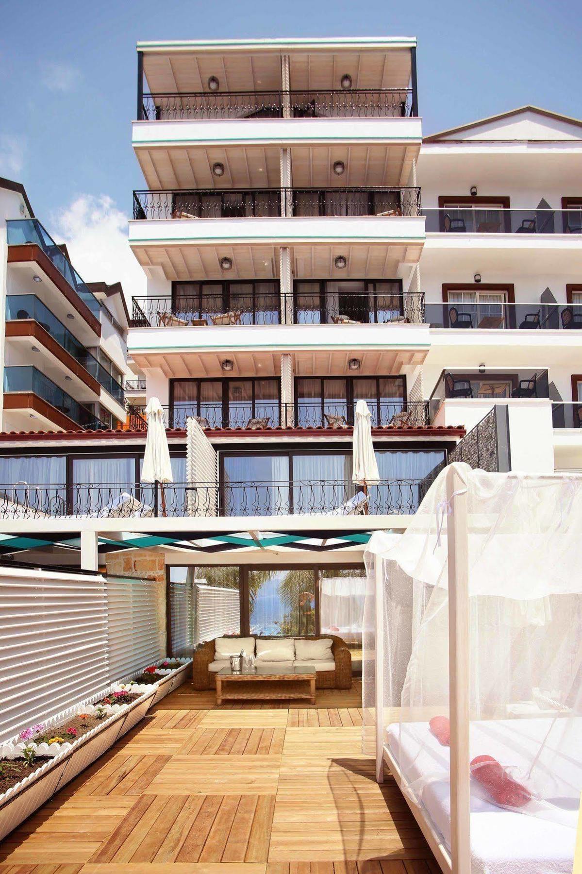 Nur Beach Hotel Kas Exterior photo